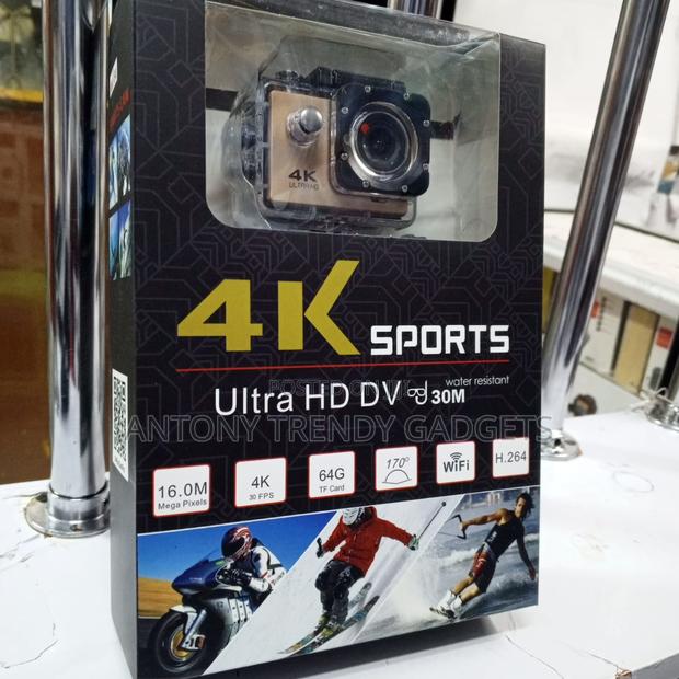 4k Waterproof Sports Dv Cam With 170° Wide Lens