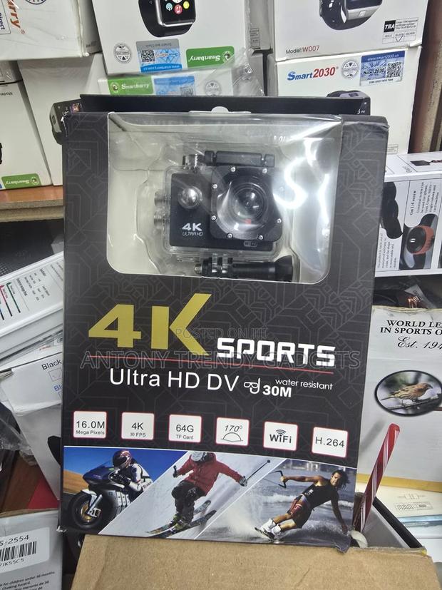 4k Ultra Hd Action Camera Wifi 16mp 30fps Video - main view