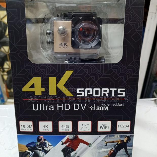 4k Ultra Hd Action Camera Wifi 16mp 30fps Video - thumbnail 2