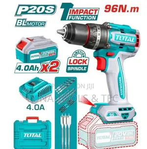 Total Tidli20968 Brushless Cordless Impact Drill 96nm 20v