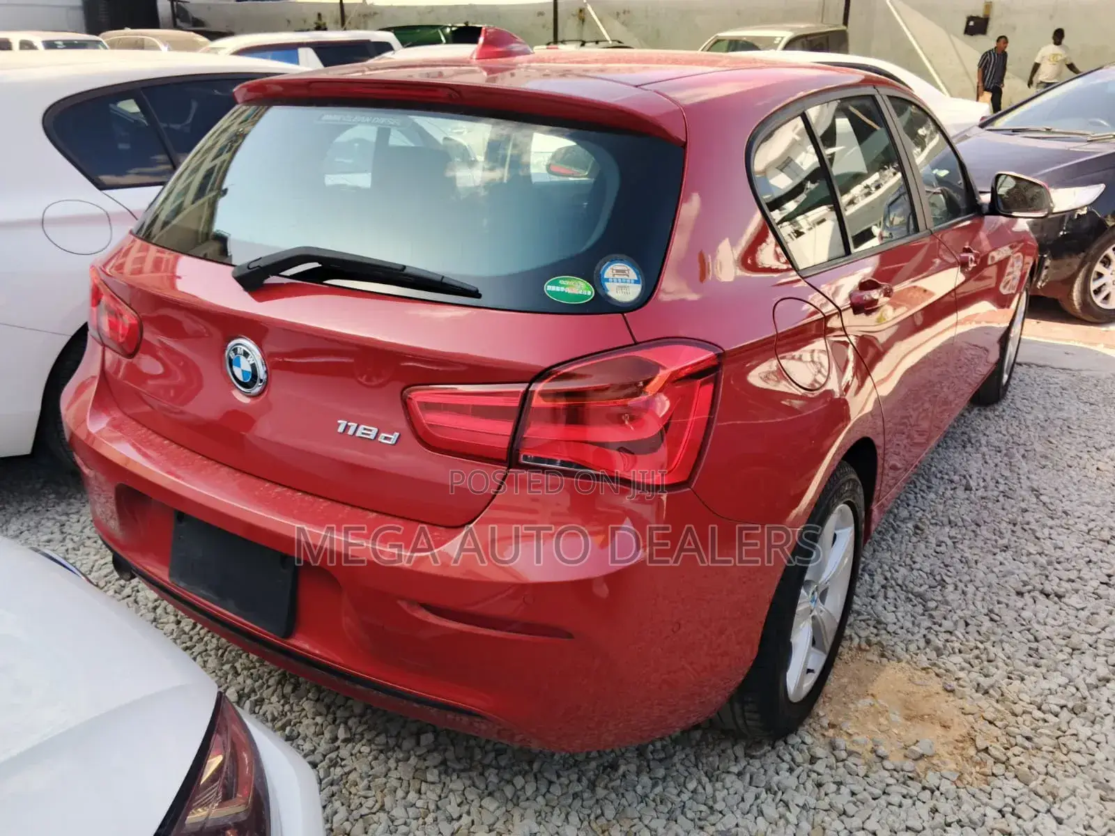 BMW 118d 2018 Red