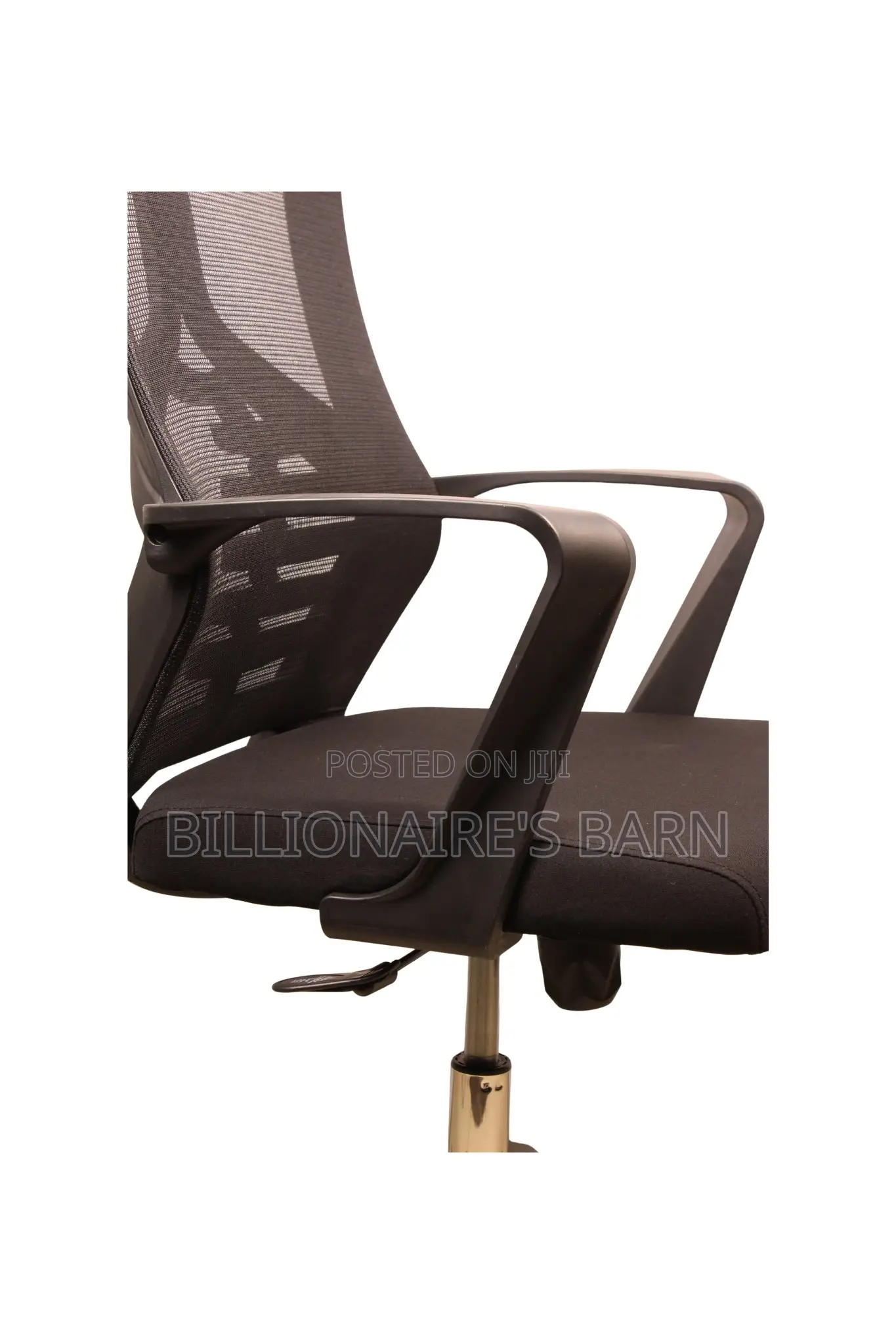 Crospy High-Back Mesh Office Chair With Headrest