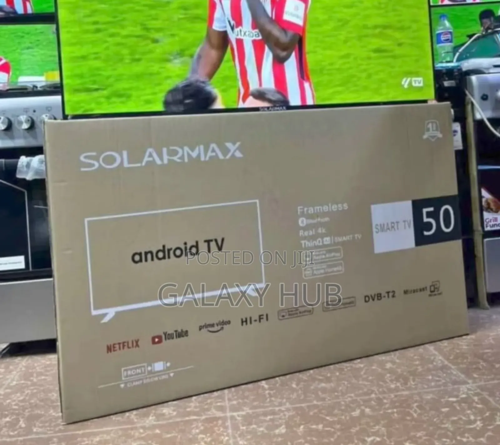 50 Inches Solarmax Smart Android Tv
