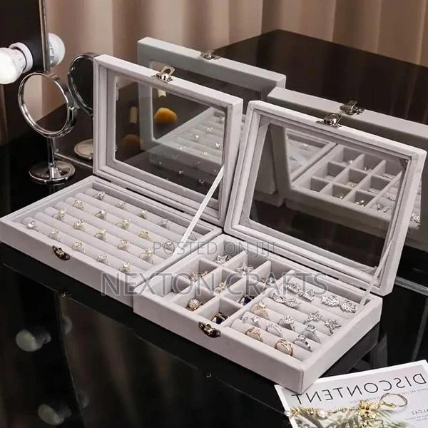 Home Jewelry Display Necklace Ring Jewelry Organizer