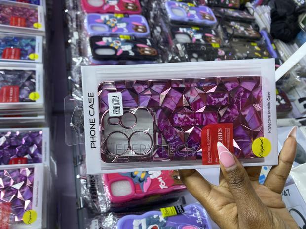 Sparky Redmi Note 14 Glitter Sparkle Diamond Print Case - thumbnail 4