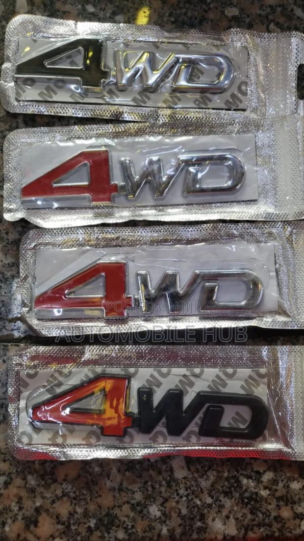 4wd Sticker - Car Stickers