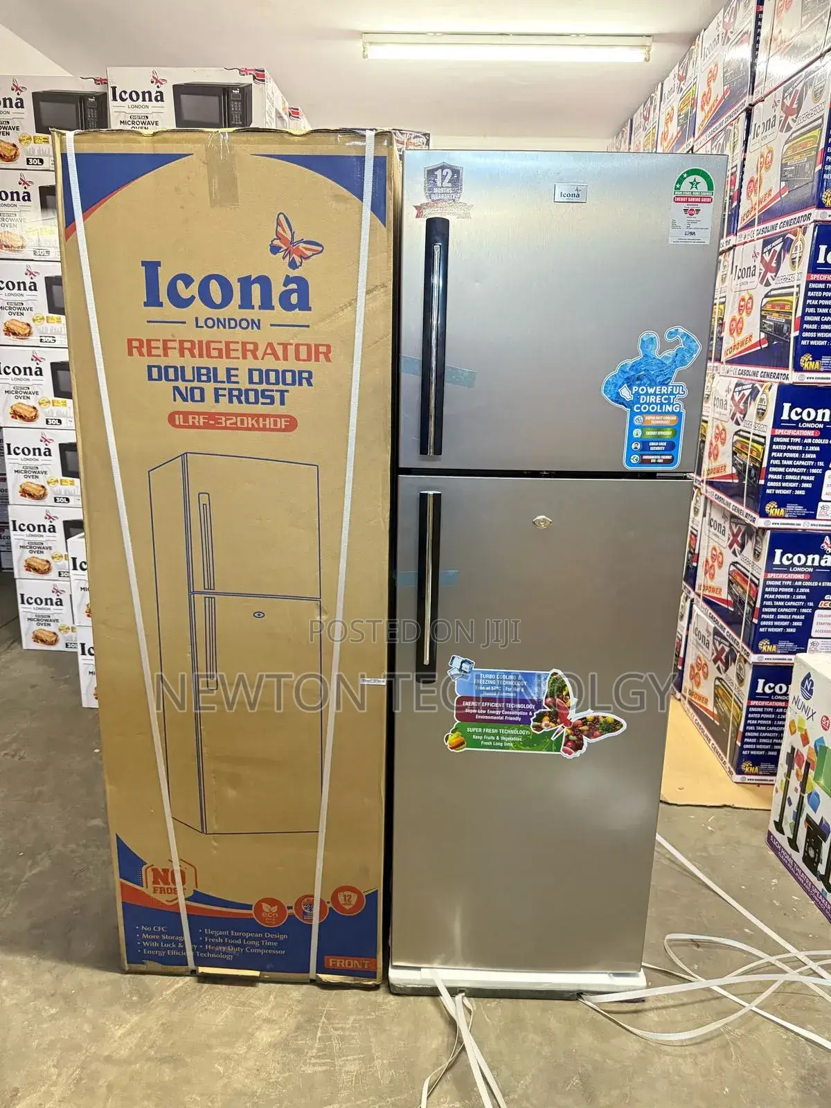 Icona 275 Litres Nofrost Double Door Refrigerator