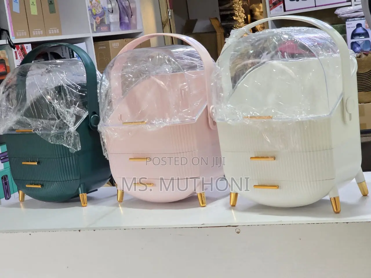 Large Capacity Aesthetic Make Up / Jewelry Organizer
