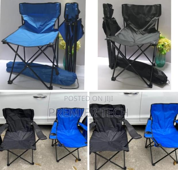 Foldable Metallic Frame Waterproof Canvas Camping Chair - main view