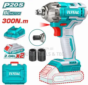 Total Tiwli2038 Lithium-Ion Impact Wrench 300nm 20v