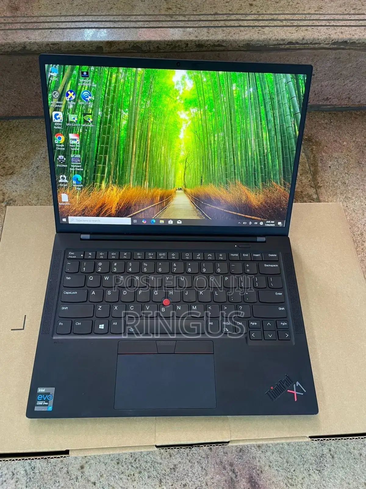 New Laptop Lenovo ThinkPad X1 Carbon 16GB Intel Core I7 SSD 512GB