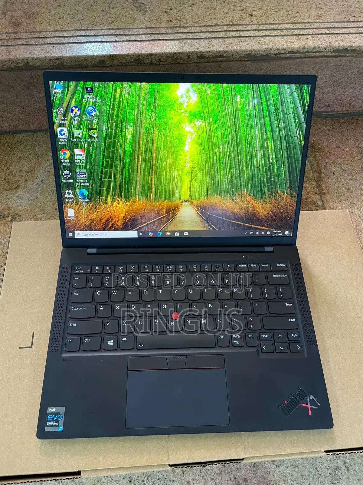 New Laptop Lenovo ThinkPad X1 Carbon 16GB Intel Core I7 SSD 512GB