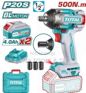 Total Tiwli2050 Cordless Impact Wrench 500nm 20v