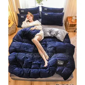 Velvet Duvet Size: 6x7
Pillowcases: 2pcs
Bedsheet