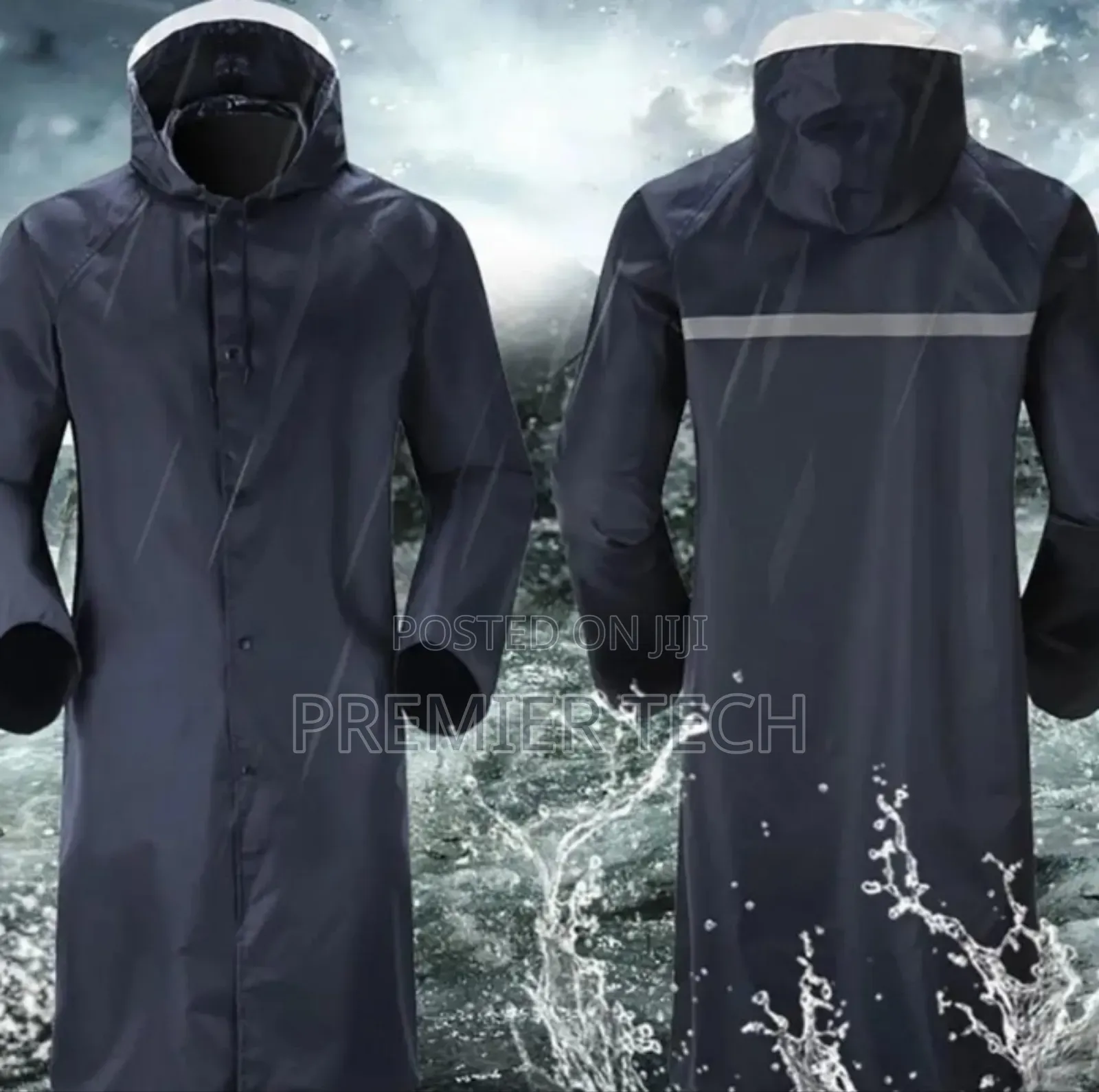 Adult Raincoat With a Cap