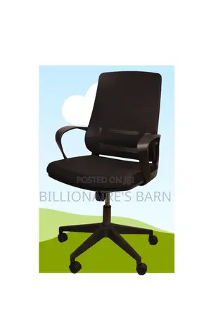 Strong Mesh Ergonomic Chair – Black Model