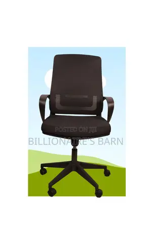 Strong Mesh Ergonomic Chair – Black Model