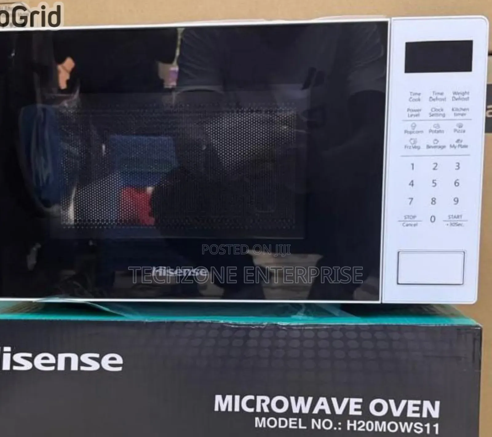 Hisense 20 Liters Digital Microwave Oven H20momws11 (White),