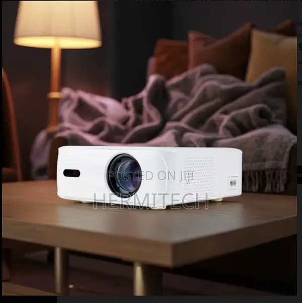 Portable Led Projector, 1080p, 500 Ansi Lumens