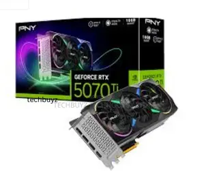 Pny Geforce RTX 5070 Ti Oc Triplefan 16gb Gddr7 Graphic Card