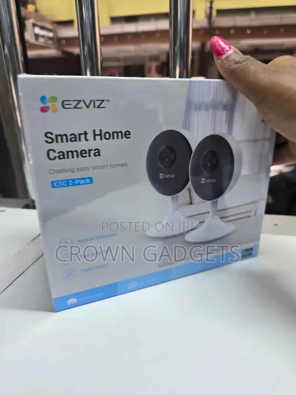 Ezviz C1c 2 Smart Cameras 1080p Hd, Indoor Wifi Pair