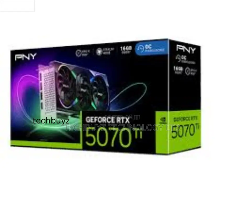 Pny Geforce RTX 5070 Ti Oc Triplefan 16gb Gddr7 Graphic Card