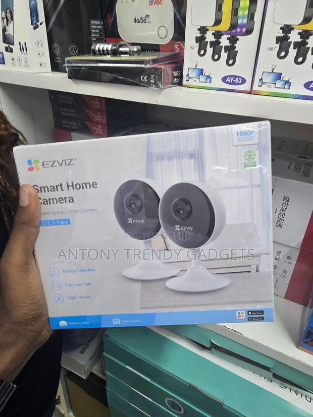 2 Ezviz C1c 1080p Wifi Cameras With Motion Detection