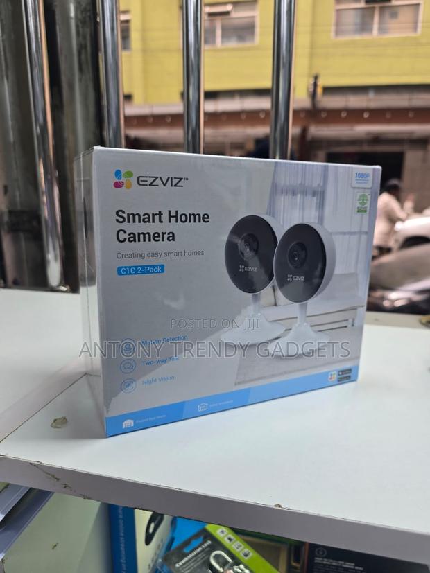 2 Ezviz C1c 1080p Wifi Cameras With Motion Detection - thumbnail 2