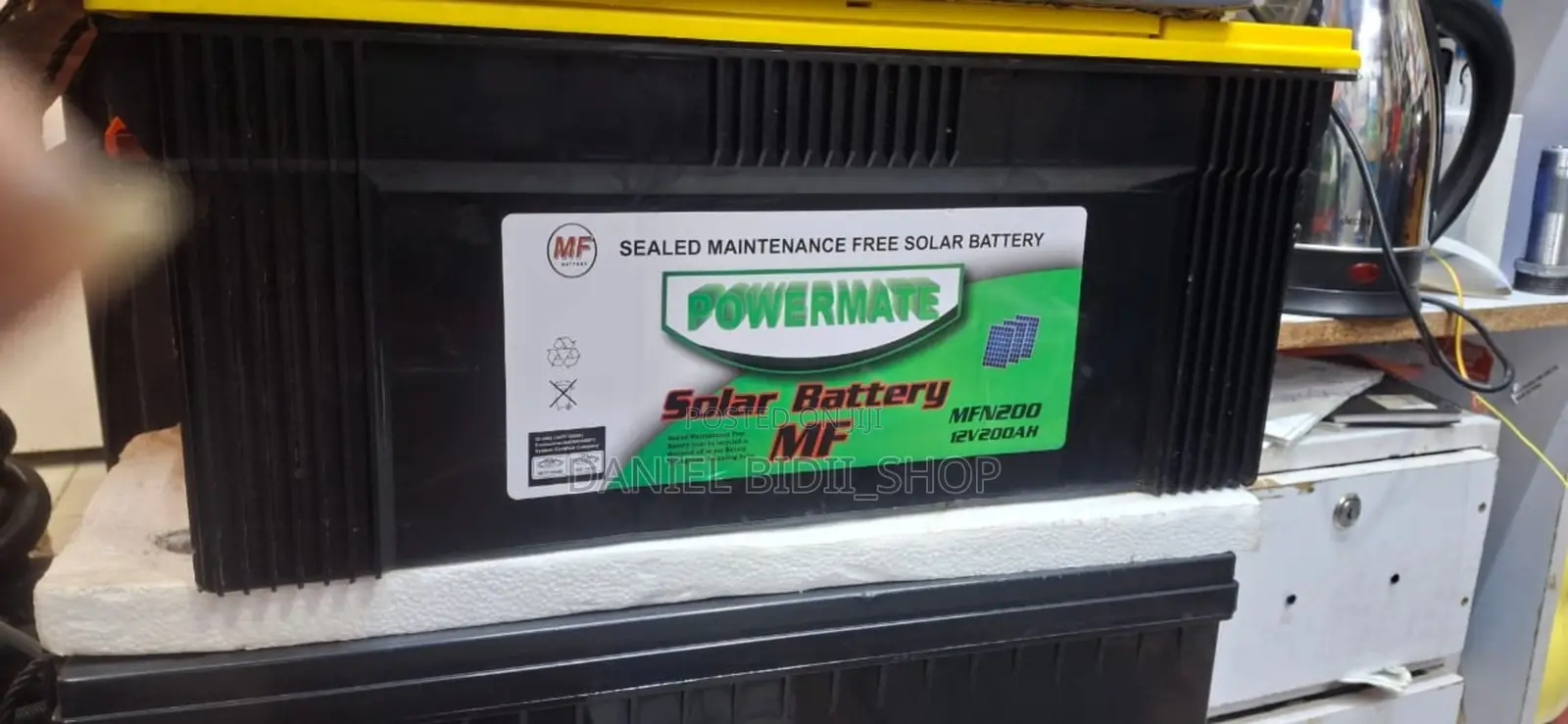 Powermate Sealed Maintenance Free Solar Battery 200ah