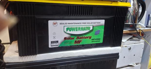 Powermate Sealed Maintenance Free Solar Battery 200ah - main view