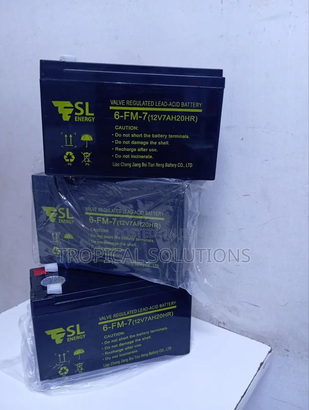 Ups Battery 12/7ah Esl Ups Battery - thumbnail 3