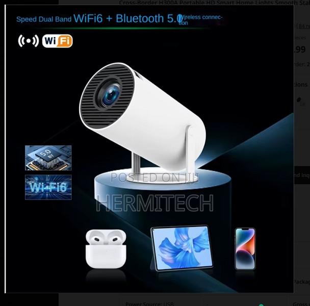 Hy300 Smart Mini Android Projector - main view