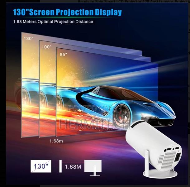 Hy300 Smart Mini Android Projector - thumbnail 2