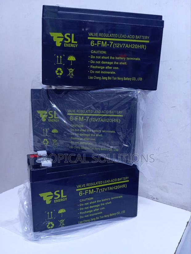 12/7ah Ups Battery Esl Battery Ups Available - thumbnail 2
