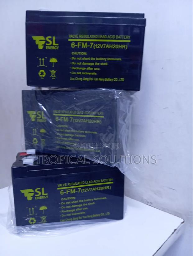 12/7ah Ups Battery Esl Battery Ups Available - thumbnail 3
