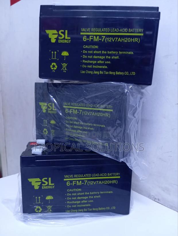 12/7ah Ups Battery Esl Battery Ups Available - thumbnail 4