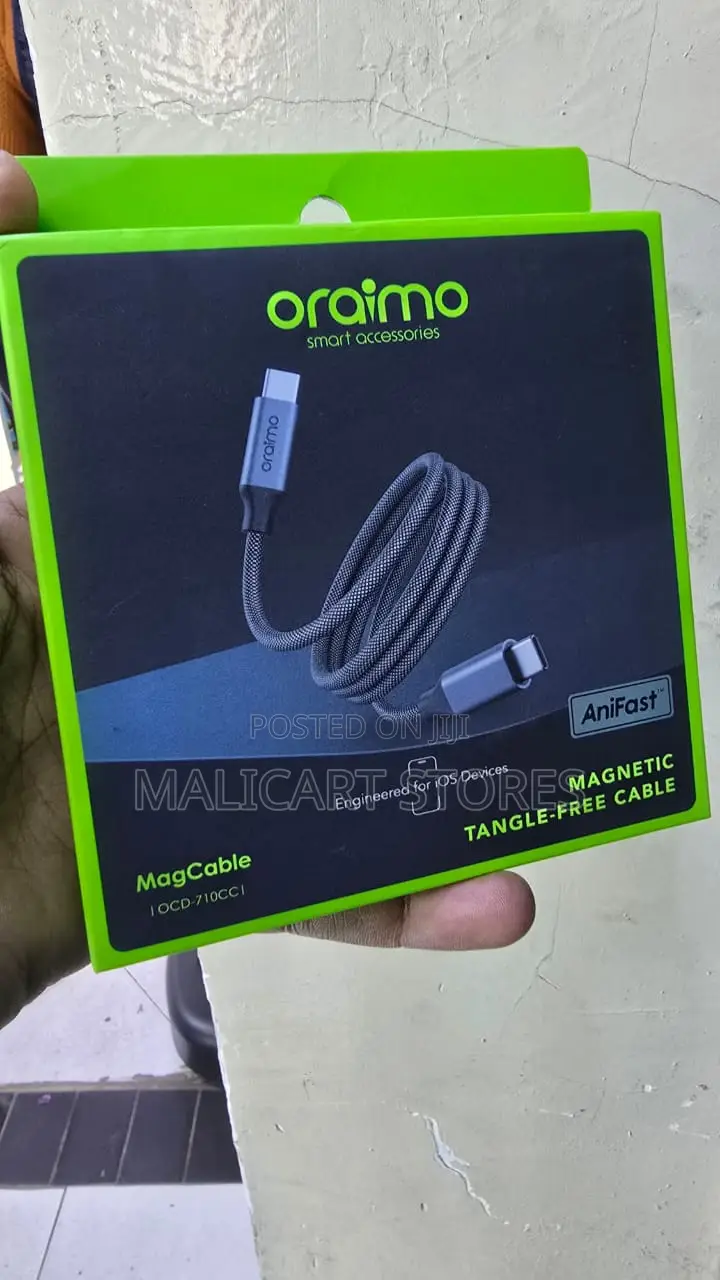 Oraimo Type C to C Ocd-710cc Magcable Tangle-Free