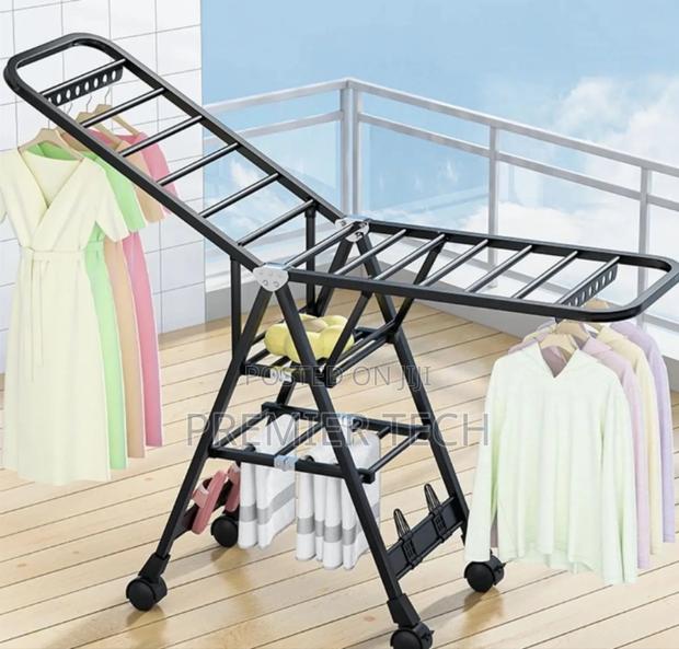 .*Movable Foldable/Portable Laundry Drying Rack* - main view
