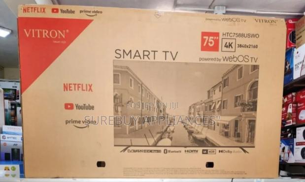 Vitron 75′′ Smart HDR Frameless Tv – Powered by Webos  - thumbnail 2