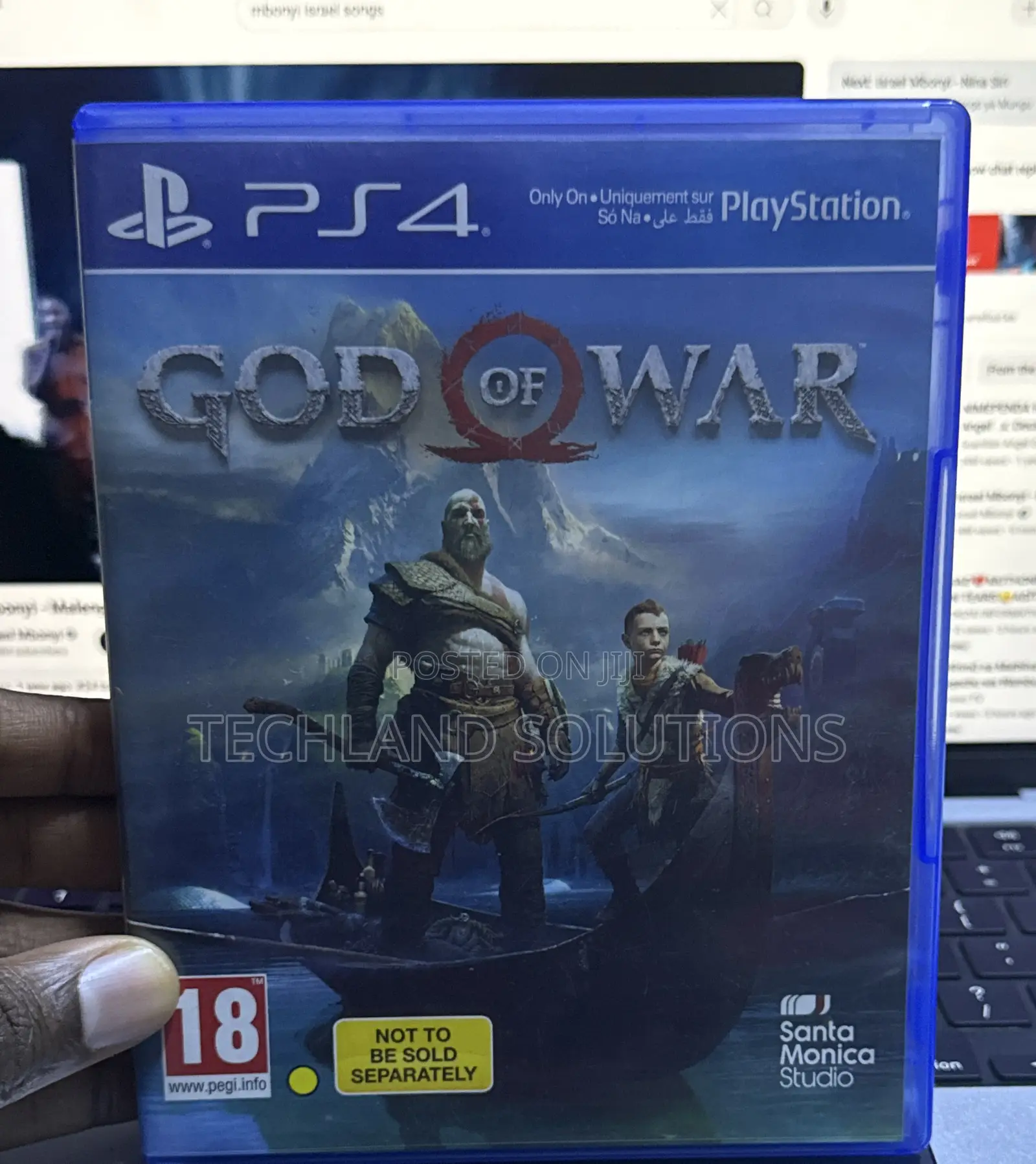 Well Maintained God Of War Ps4 Game