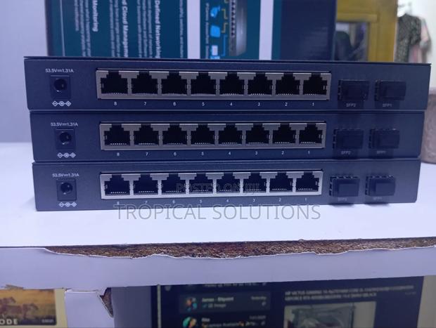 Tp-Link Sg2210p Gigabit 8 Poe+ Switch - main view
