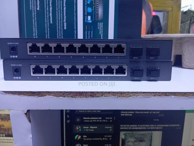 Tp-Link Sg2210p Gigabit 8 Poe+ Switch - thumbnail 2