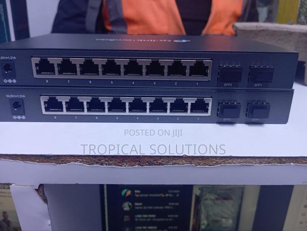 Tp-Link Sg2210p Gigabit 8 Poe+ Switch - thumbnail 3