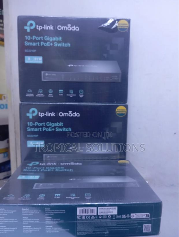 Tp-Link Sg2210p Gigabit 8 Poe+ Switch - thumbnail 7
