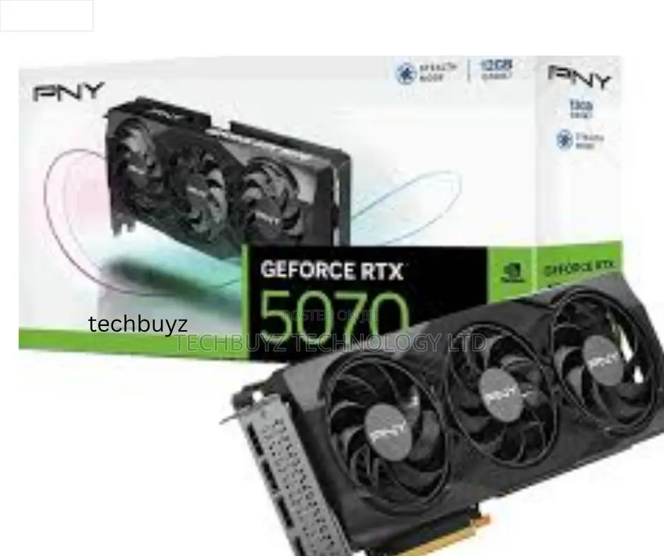 Pny Geforce Rtx 5070 Argb Triple Fan 12gb Gddr7 Graphic Card