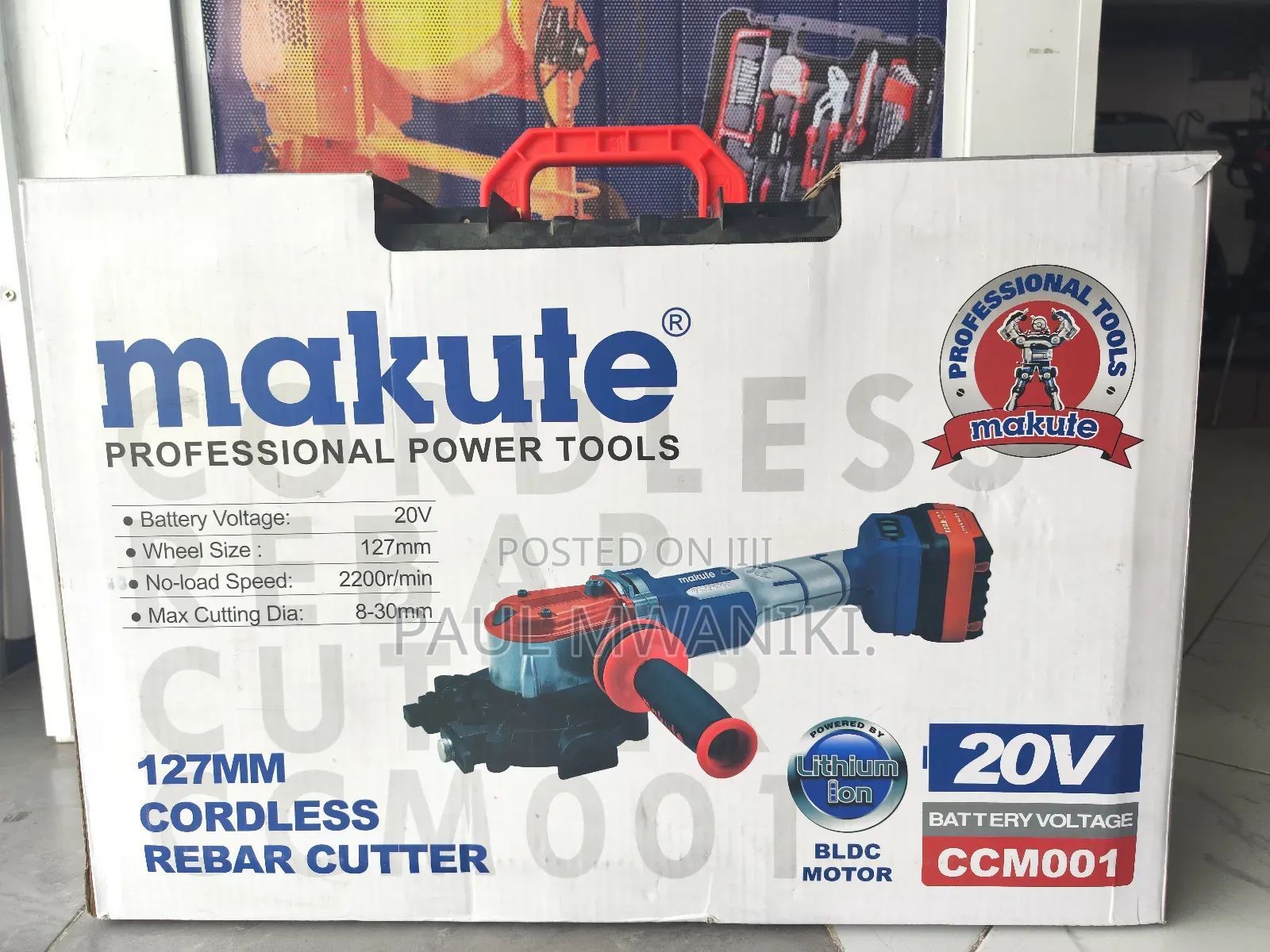 Cordless Rebar Cutter Available
