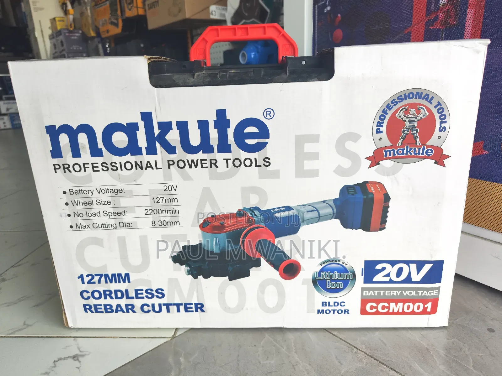Cordless Rebar Cutter Available