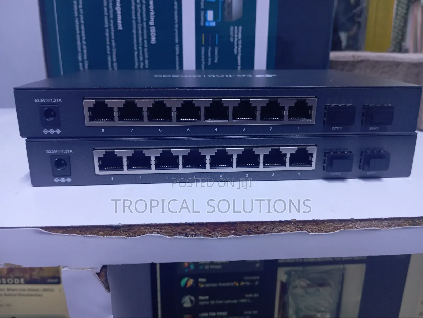 Tp-Link Omada Sg2210p Switch Gigabit Available