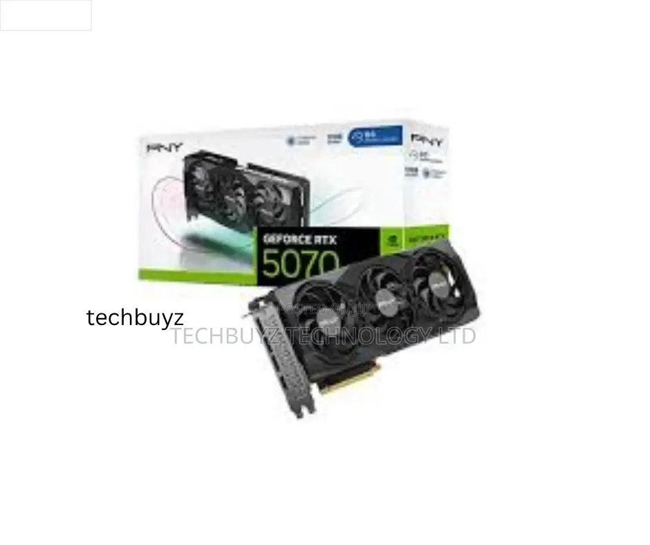 Pny Geforce Rtx 5070 Argb Triple Fan 12gb Gddr7 Graphic Card