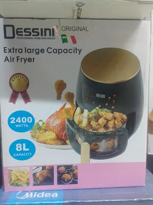 Dessini 8 Litres Air Fryer With 1yr Warranty
